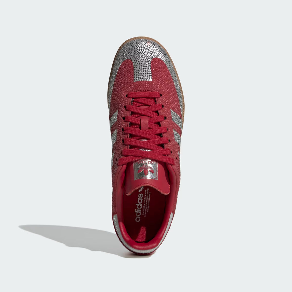 Women's Adidas Samba OG - Team Victory Red / Silver Metallic