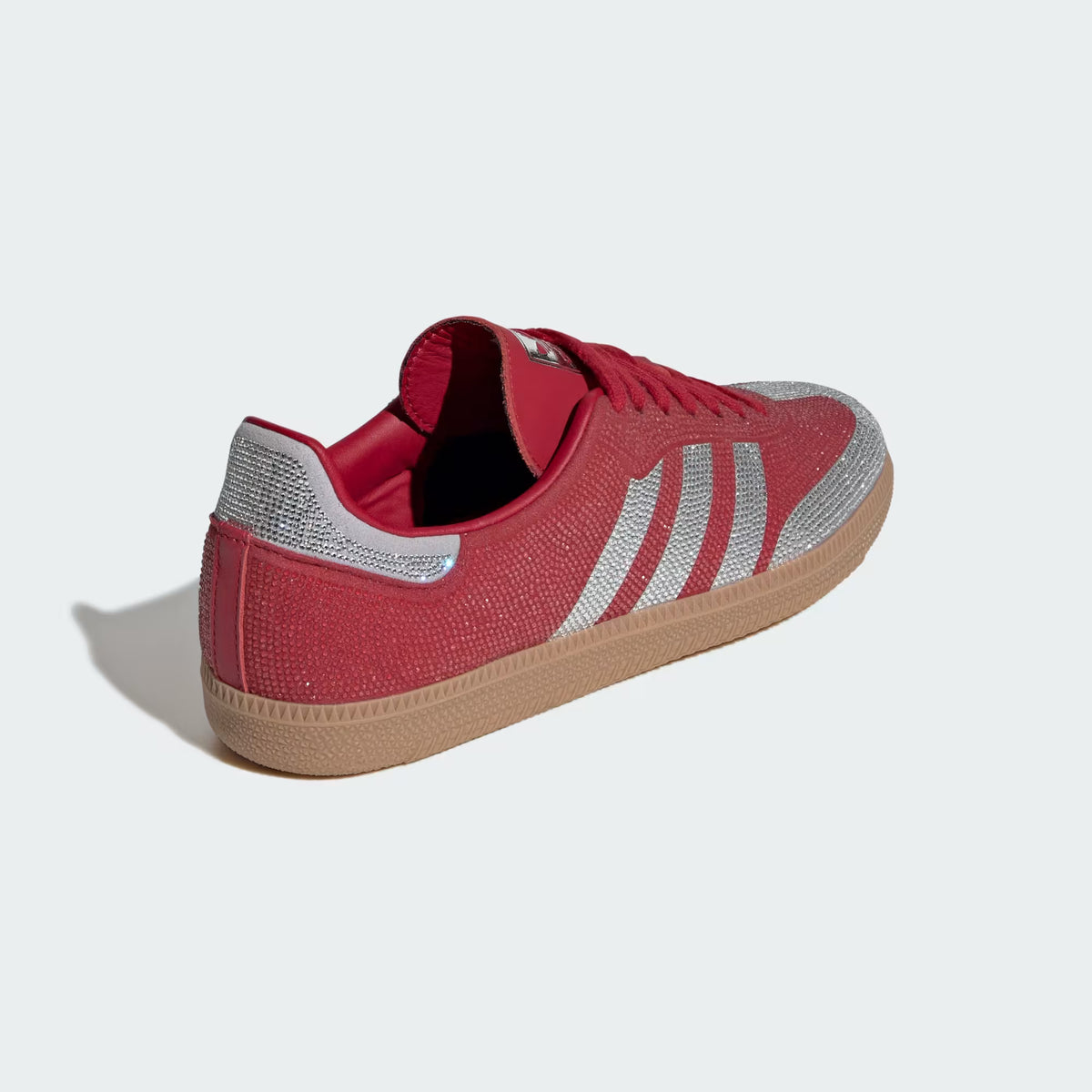 Women's Adidas Samba OG - Team Victory Red / Silver Metallic