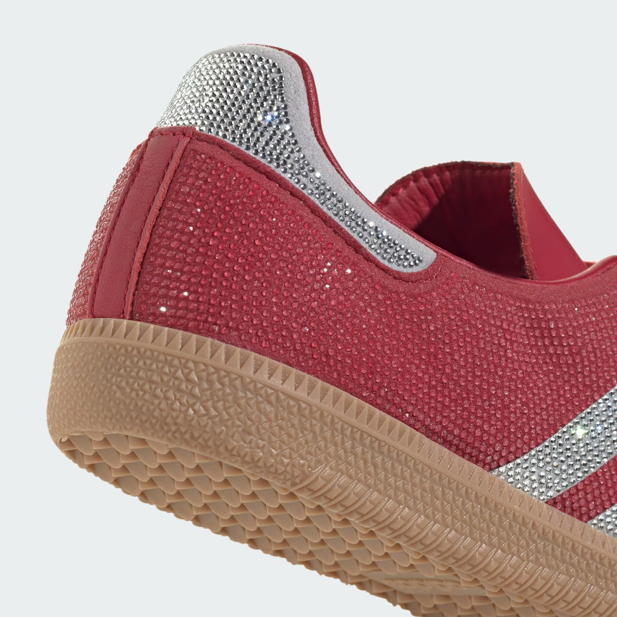 Women's Adidas Samba OG - Team Victory Red / Silver Metallic