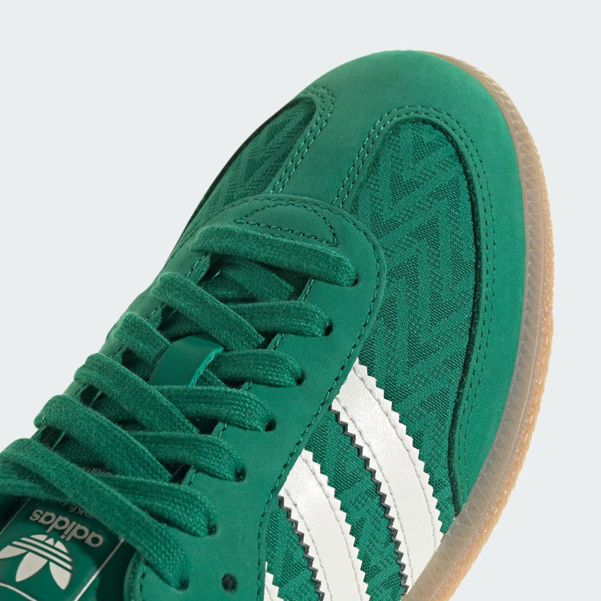 Women's Adidas Samba OG - Bold Green / Off White / Gold Metallic