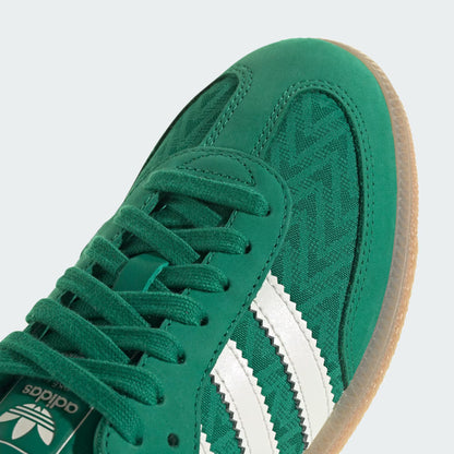 Women's Adidas Samba OG - Bold Green / Off White / Gold Metallic