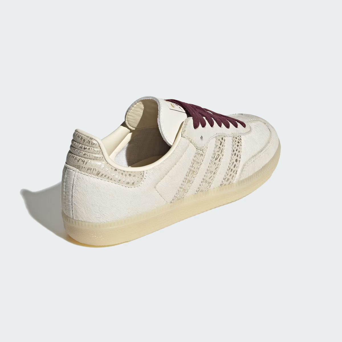 Women's Adidas Samba OG - Cream White / Maroon
