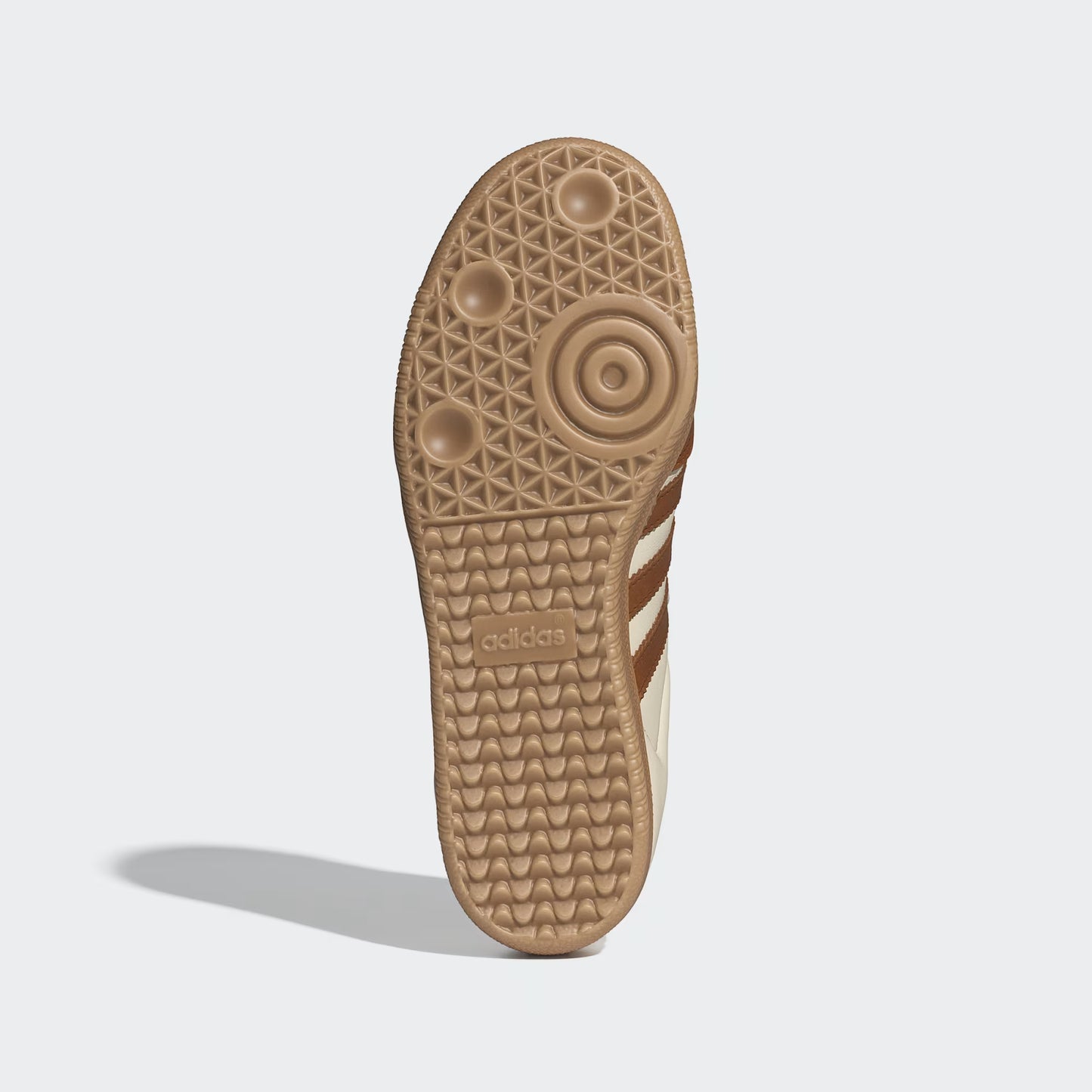 Women's Adidas Samba OG - Wonder White / Dusky Bronze / Gold Metallic