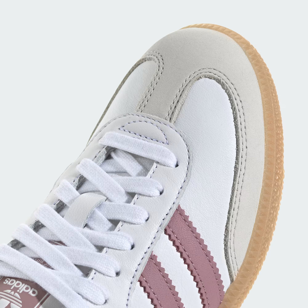 Women's Adidas Samba OG - Cloud White / Magic Mauve / Burgundy