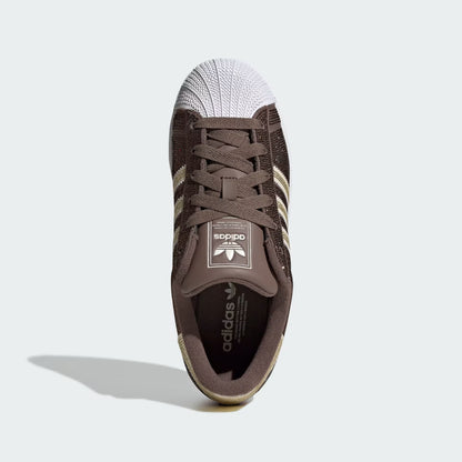 Women's Adidas Superstar II - Earth Strata / Cream White / Cloud White