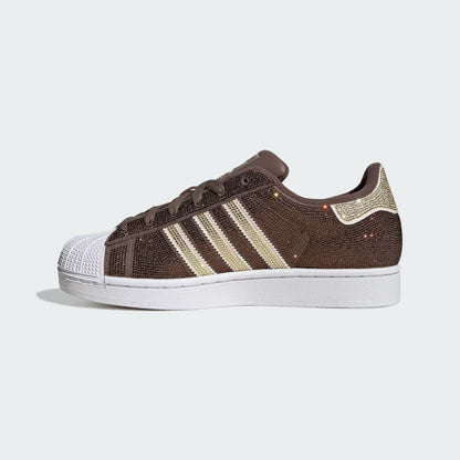 Women's Adidas Superstar II - Earth Strata / Cream White / Cloud White