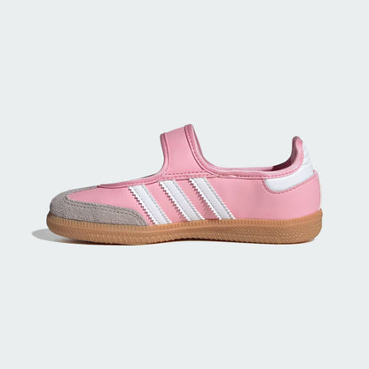 Grade School Adidas Samba Jane - Light Pink / Cloud White