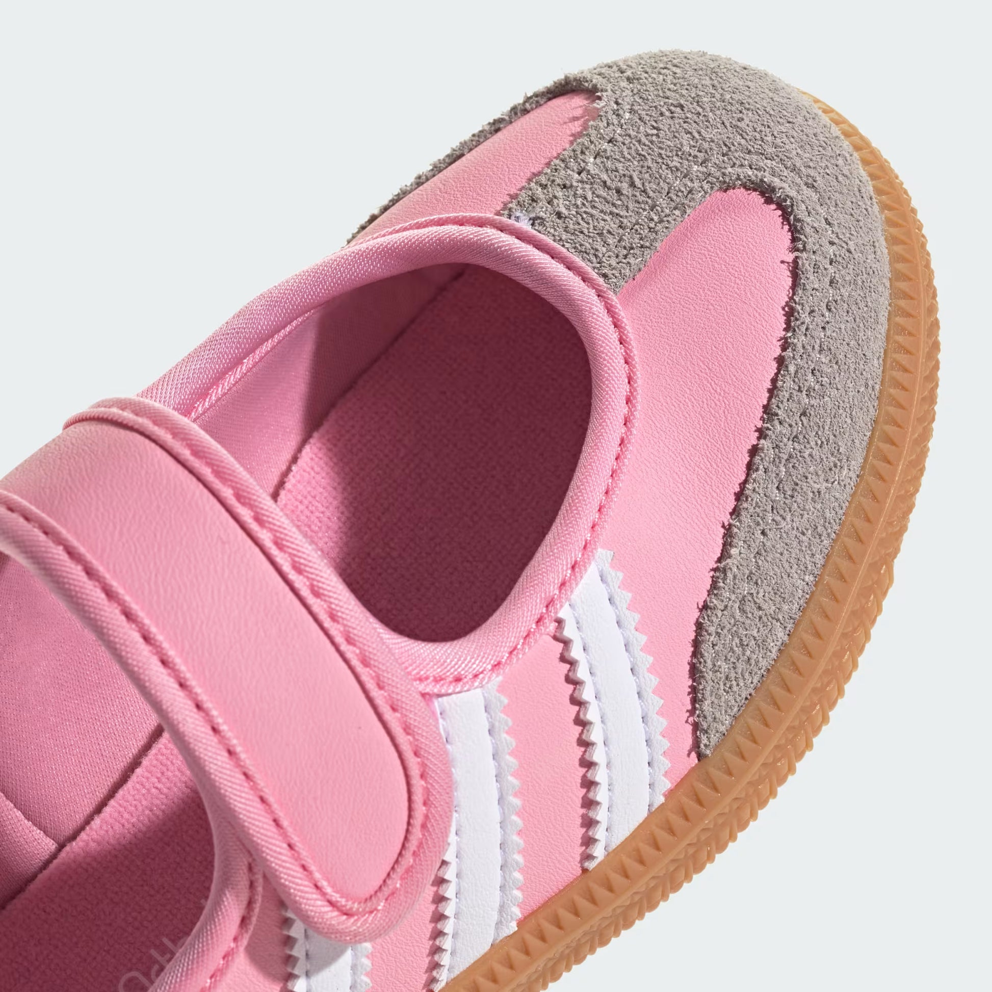 Grade School Adidas Samba Jane - Light Pink / Cloud White