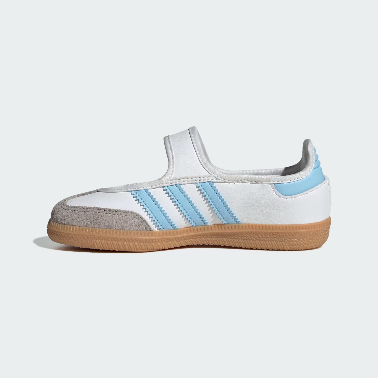 Grade School Adidas Samba Jane - Cloud White / Clear Sky