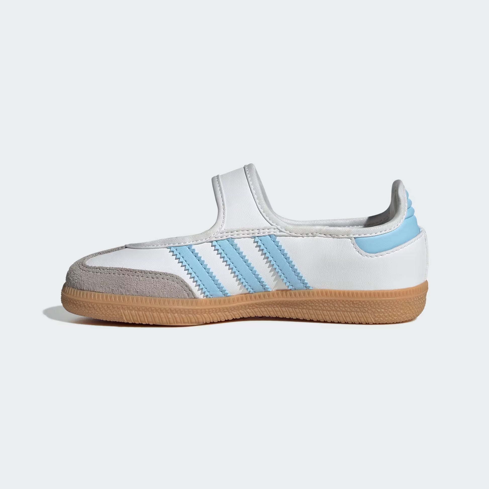 Grade School Adidas Samba Jane - Cloud White / Clear Sky