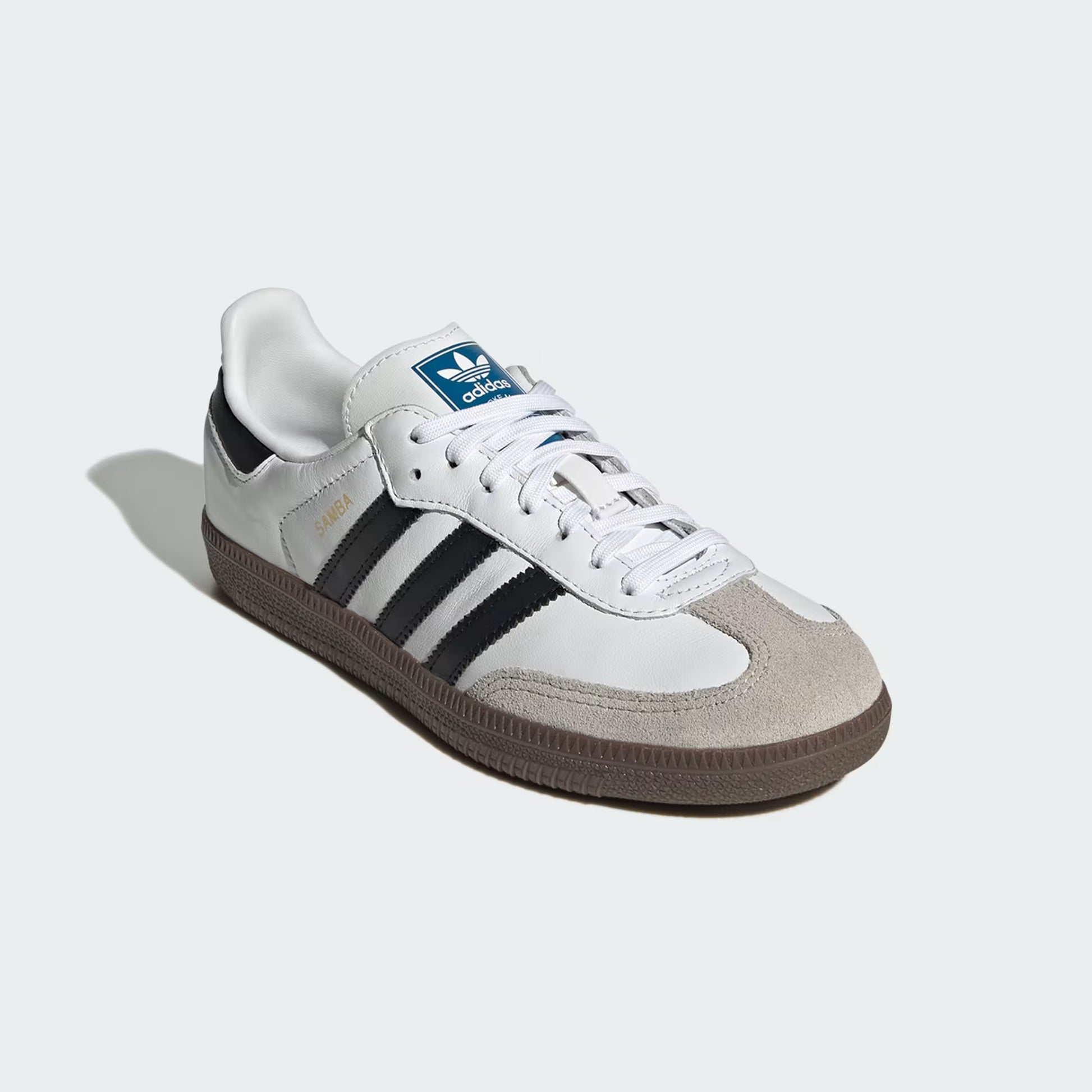 Pre School Adidas Samba OG - Cloud White/Core Black