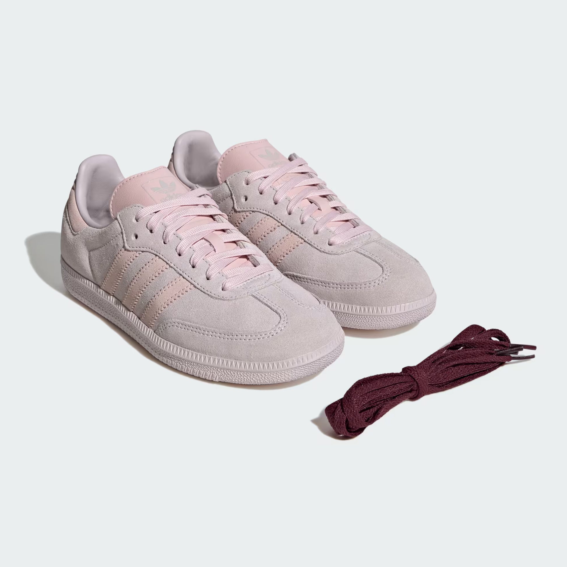Women's Adidas Samba OG - Ice Purple / Sandy Pink / Sandy Pink