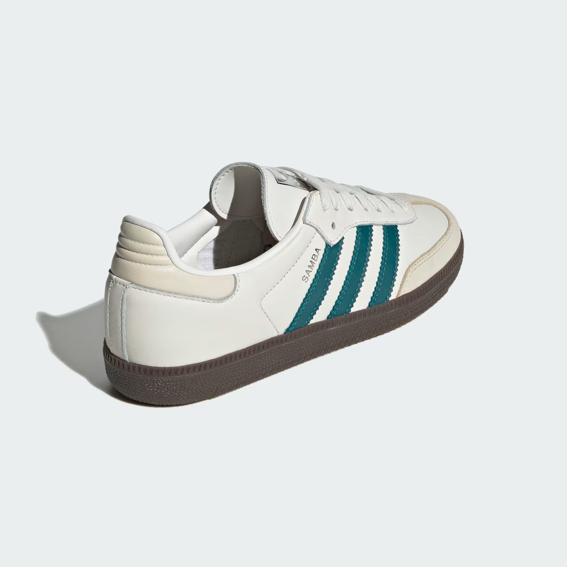 Women's Adidas Samba OG - Cloud White / Legacy Teal / Wonder White