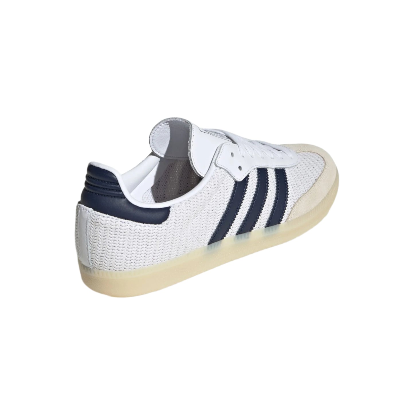 Men's Adidas Samba OG Shoes - White/Indigo/Cream