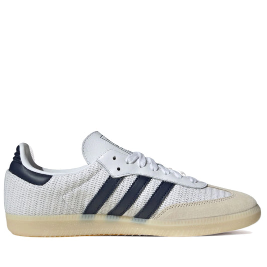 Men's Adidas Samba OG Shoes - White/Indigo/Cream