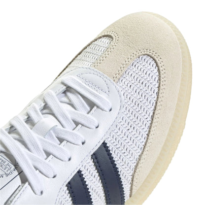 Men's Adidas Samba OG Shoes - White/Indigo/Cream