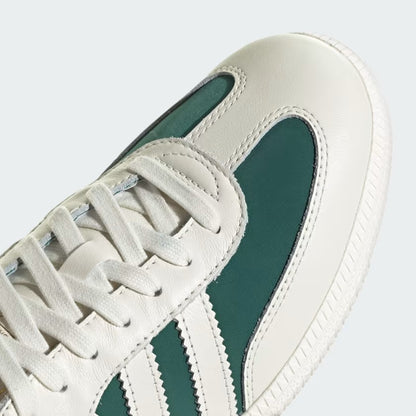 Men's Adidas Samba OG - Off White/Collegiate Green