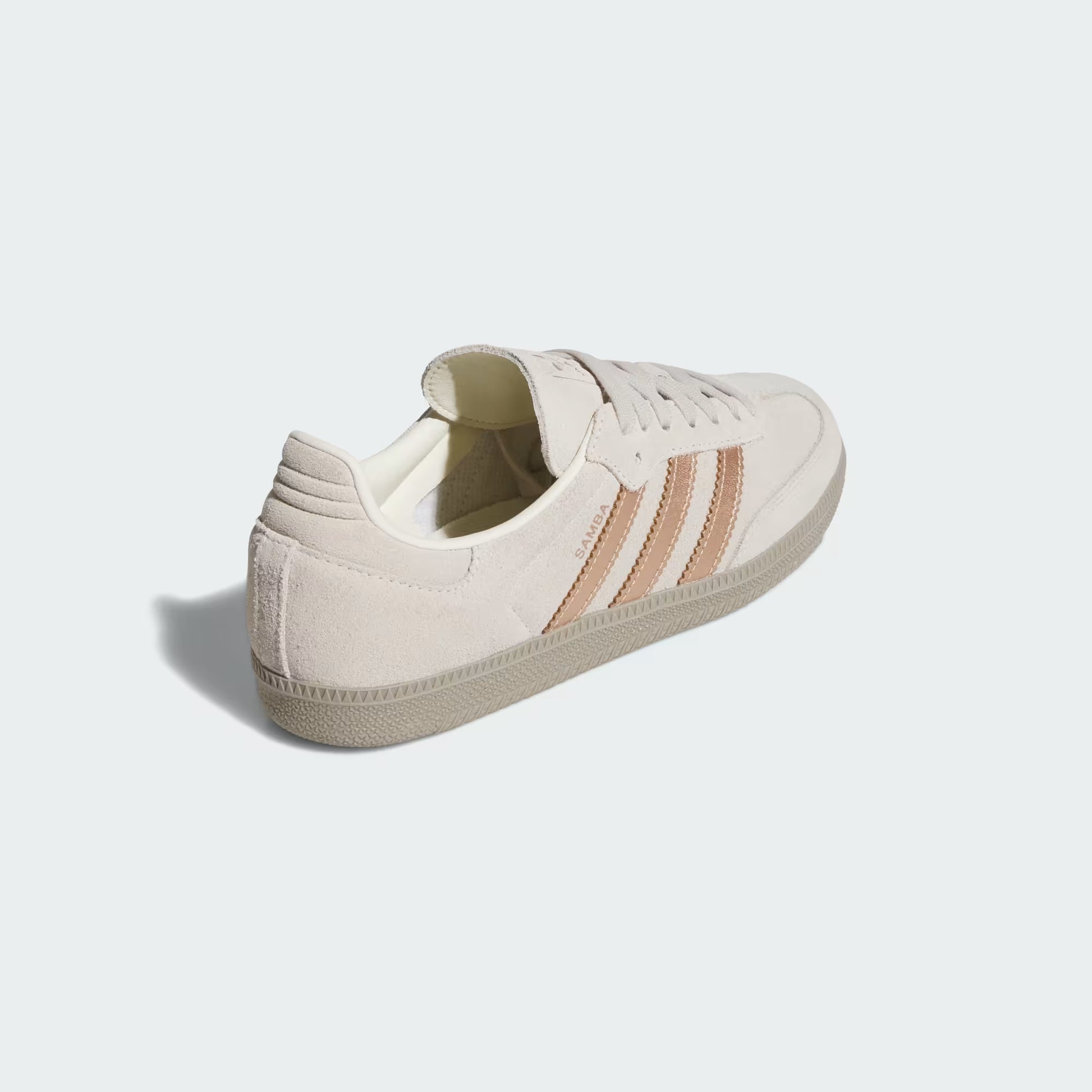 Women's Adidas Samba OG - Off White / Copper Metallic / Putty Beige