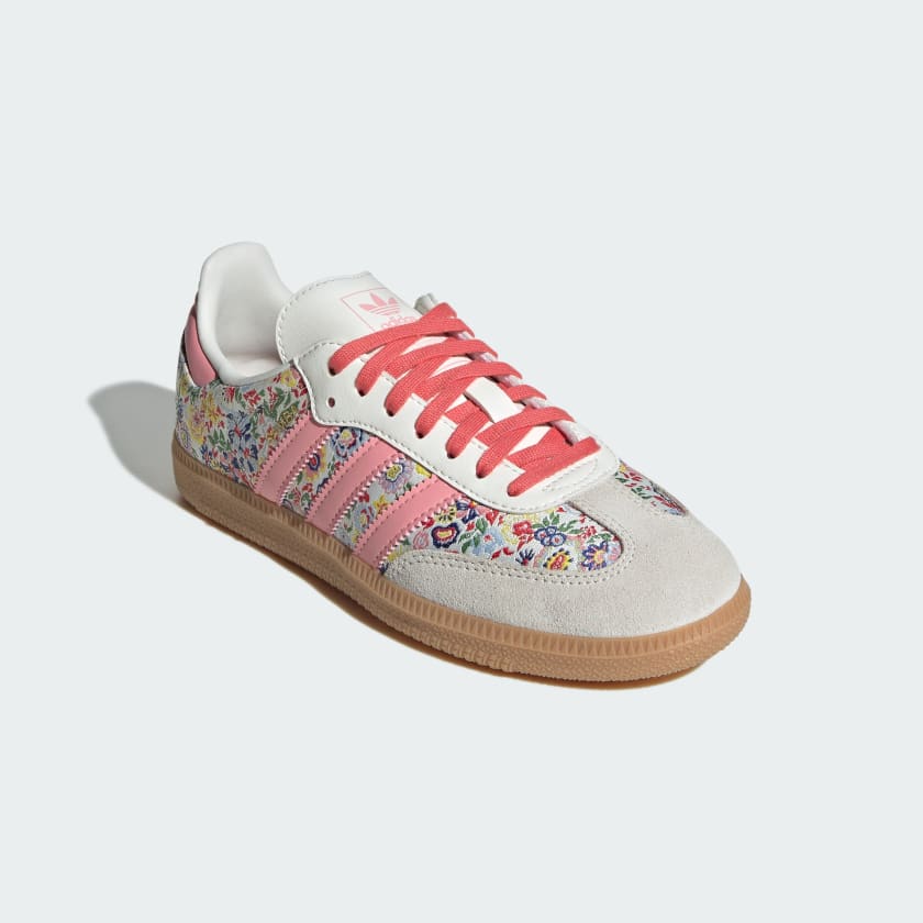 Grade School Adidas Samba OG Shoes - Liberty London