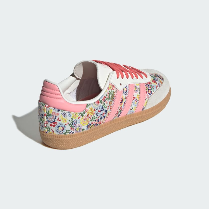 Grade School Adidas Samba OG Shoes - Liberty London