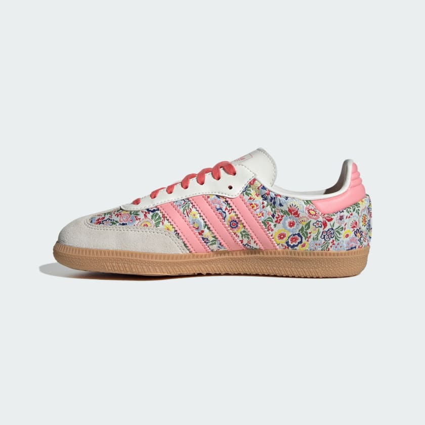 Grade School Adidas Samba OG Shoes - Liberty London