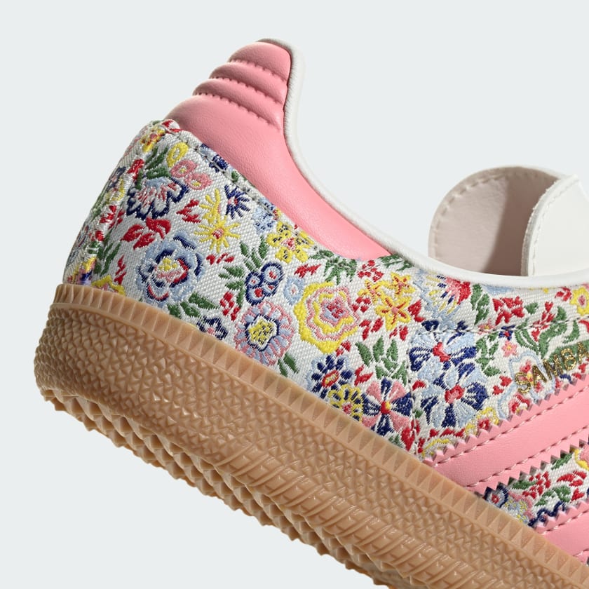 Grade School Adidas Samba OG Shoes - Liberty London