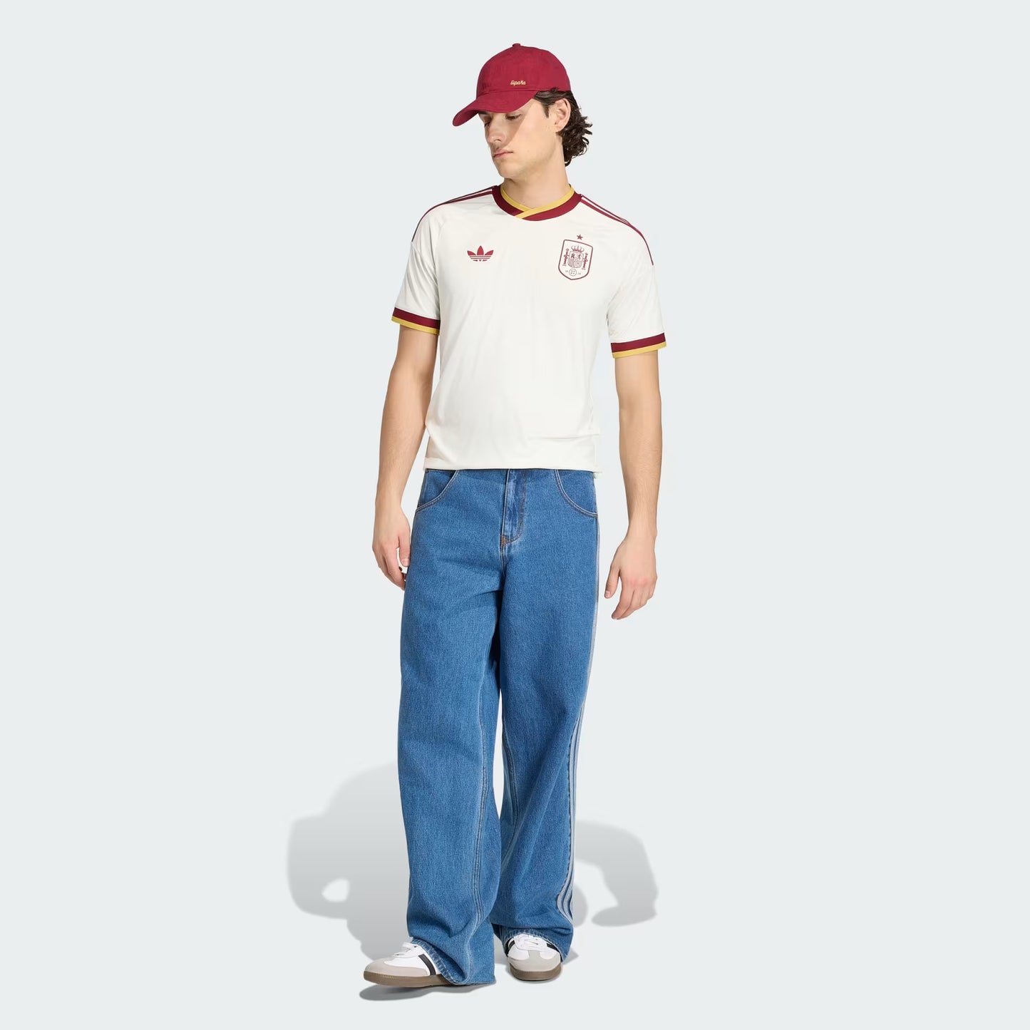 Adidas Spain 26 Away Jersey - Off White