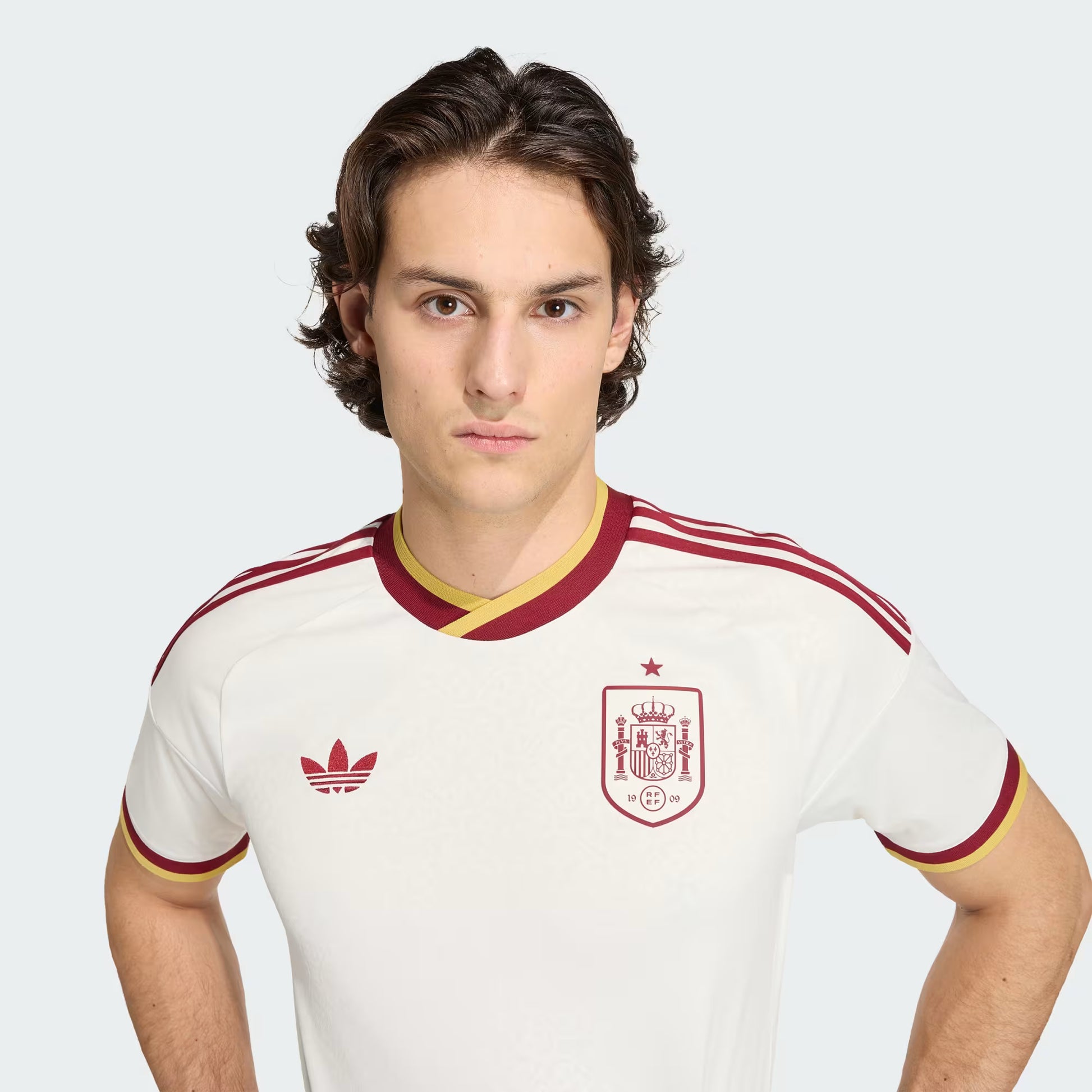 Adidas Spain 26 Away Jersey - Off White