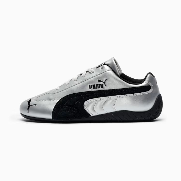 Women's Puma Speedcat Metallic - Puma Silver/Puma Black