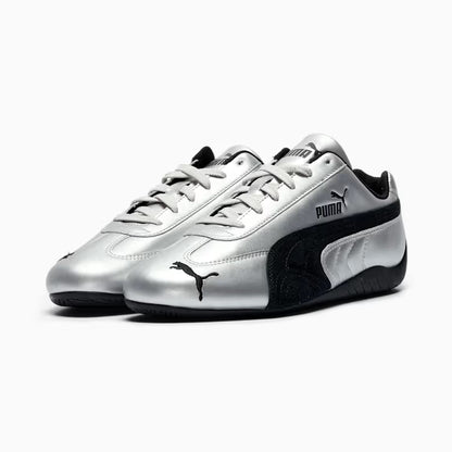 Women's Puma Speedcat Metallic - Puma Silver/Puma Black