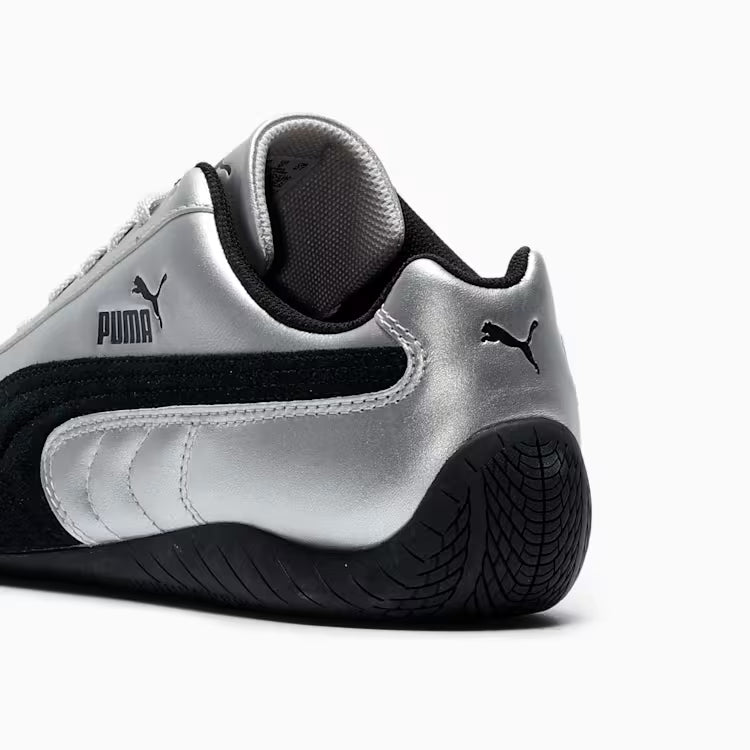 Women's Puma Speedcat Metallic - Puma Silver/Puma Black