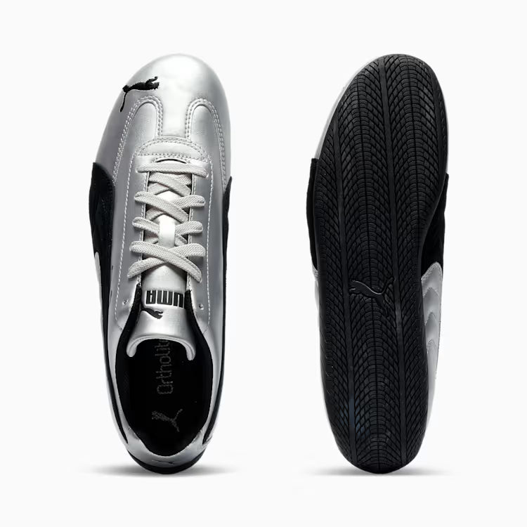 Women's Puma Speedcat Metallic - Puma Silver/Puma Black