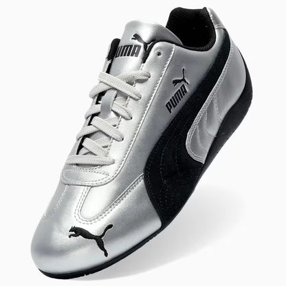 Women's Puma Speedcat Metallic - Puma Silver/Puma Black