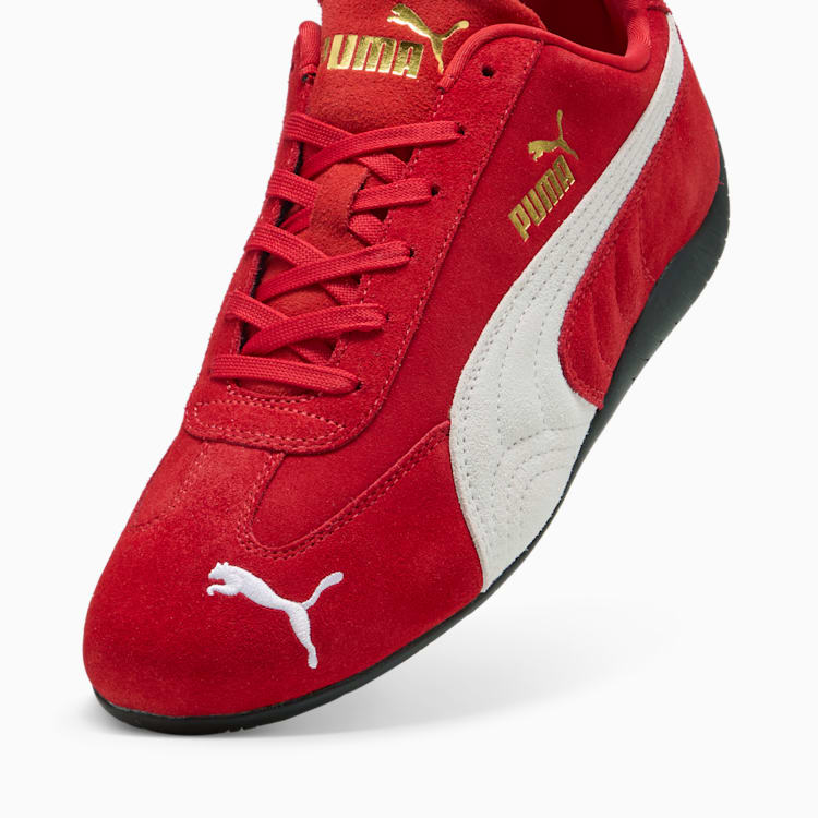 Men's Puma Speedcat OG - For All Time Red/Puma White Front Detail