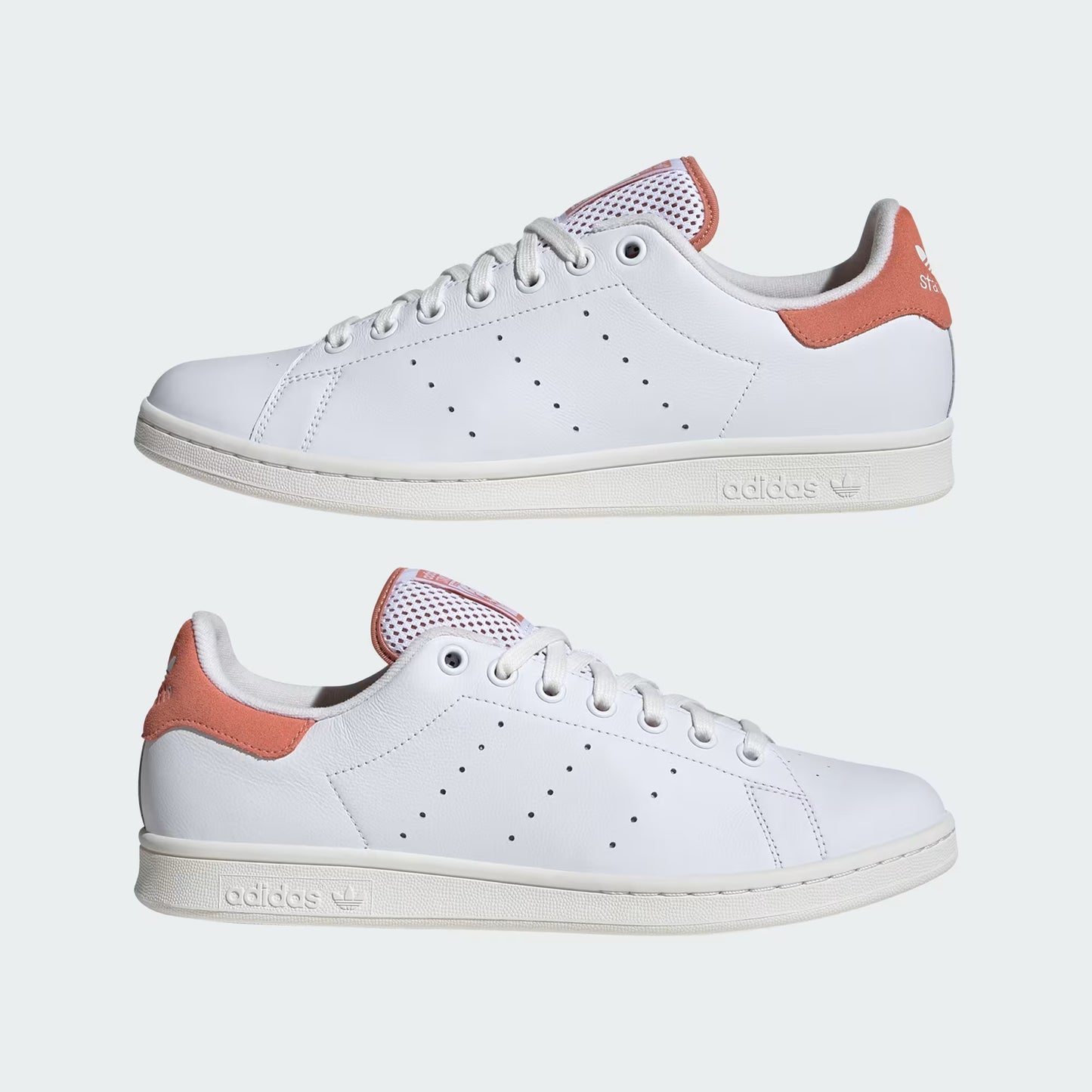 Men's Adidas Stan Smith - Cloud White/Core White/Wonder Clay