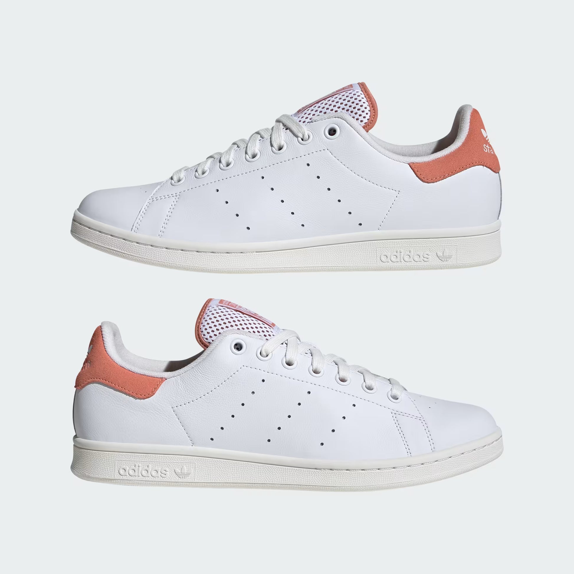 Men's Adidas Stan Smith - Cloud White/Core White/Wonder Clay