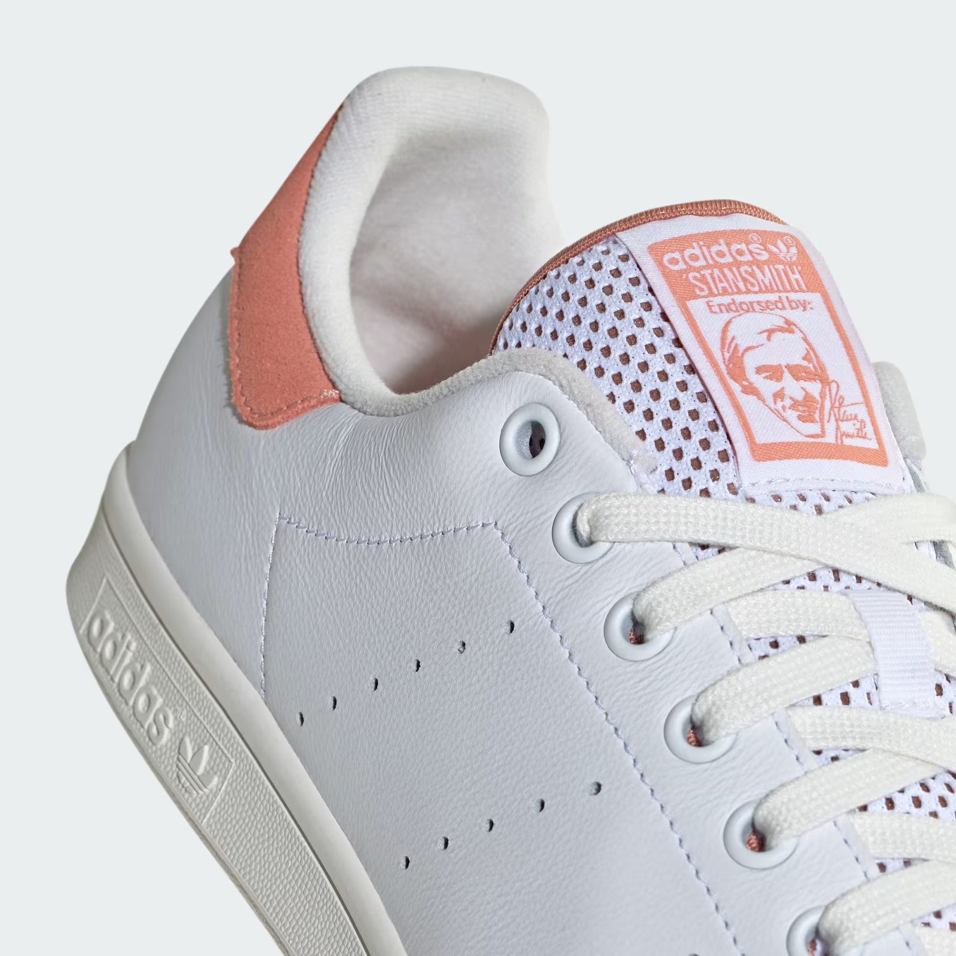 Men's Adidas Stan Smith - Cloud White/Core White/Wonder Clay