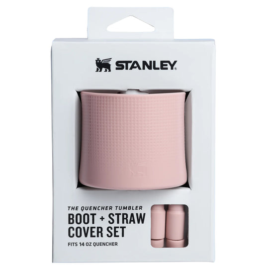 Stanley Quencher Boot and Straw Cover Set 14oz - Pink Dusk