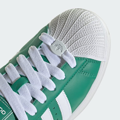 Men's Adidas Superstar II - Semi Court Green/Cloud White/Core Black