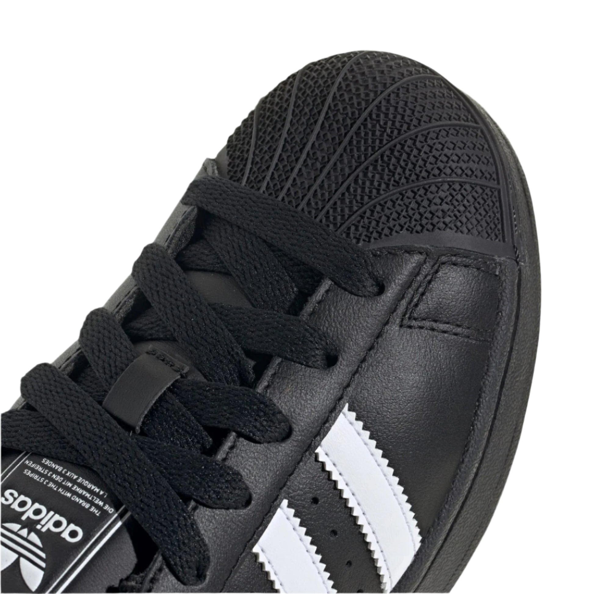 adidas Kids' Grade School Superstar II Shoes, Size 5.5, Black/White adidas Kids' Grade School Superstar II Shoes, Size 5.5, Black/White