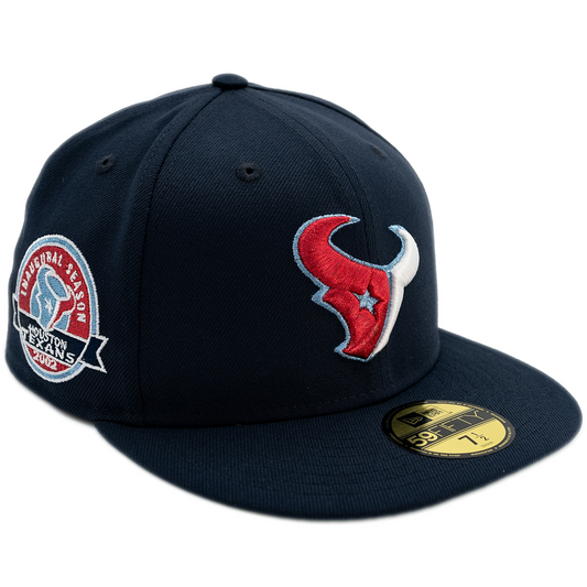 New Era Houston Texans 59Fifty Fitted Hat - Navy