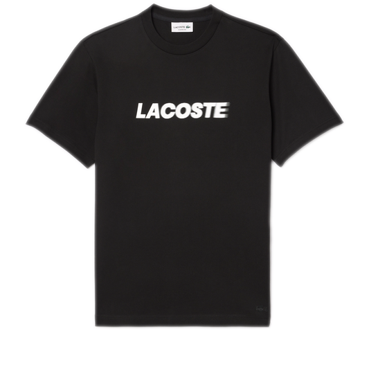 Men's Lacoste Heavy Cotton Logo T-Shirt - Black