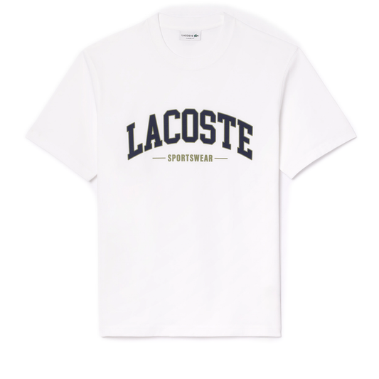 Men's Lacoste Cotton T-Shirt - White