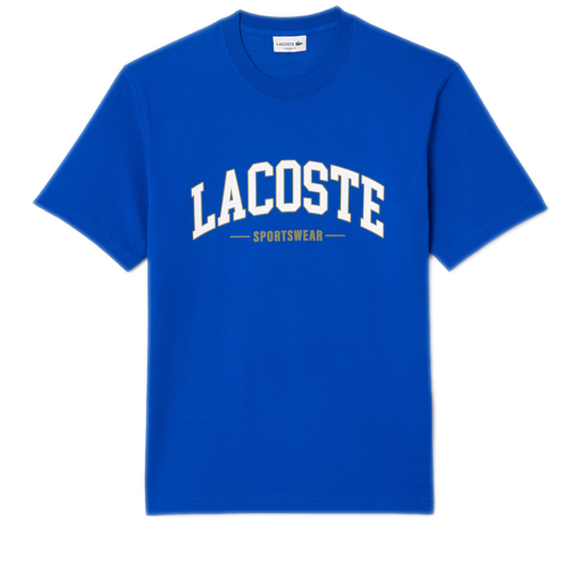 Men's Lacoste Cotton T-Shirt - Blue