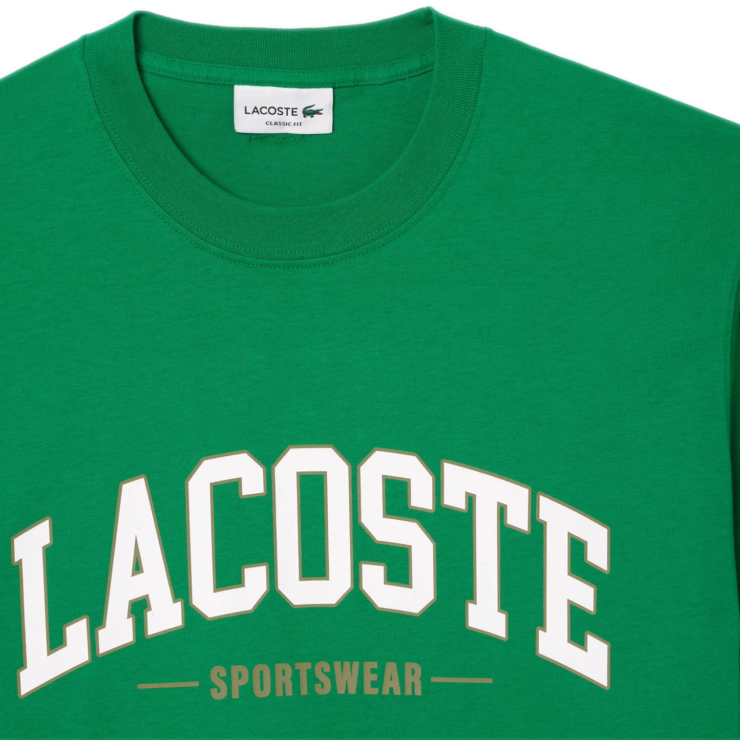 Men's Lacoste Cotton T-Shirt - Green