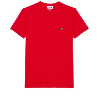 Men's Lacoste Pima Cotton T-Shirt - Red