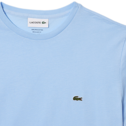 Men's Lacoste Pima Cotton T-Shirt - Pastel Blue