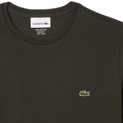 Men's Lacoste Pima Cotton T-Shirt - Khaki Green