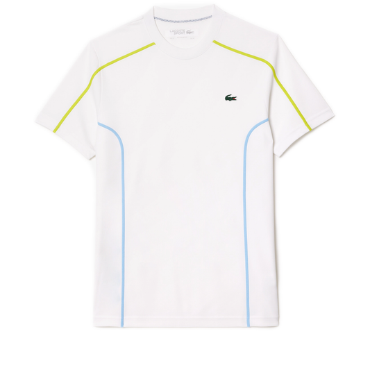 Men's Lacoste Pique Tennis T-Shirt - White