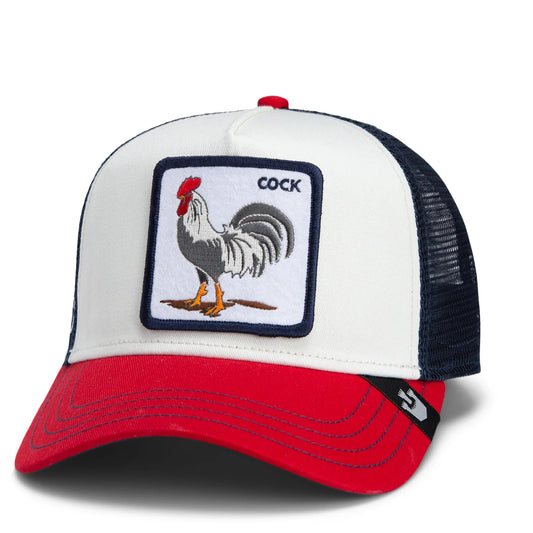 Goorin Bros. Trucker Hat | Team Rooster - White